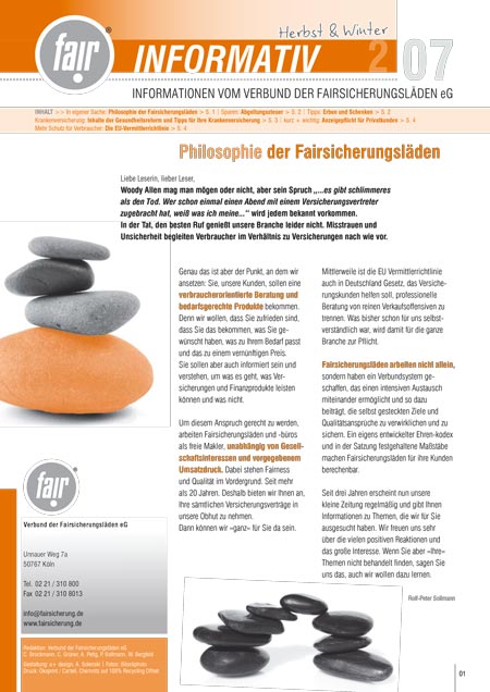 Fair & Informativ 2-07